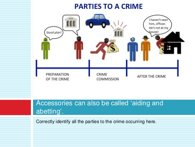 abetting a crime definition legal