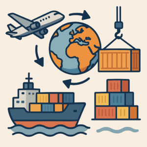  International trade illustration