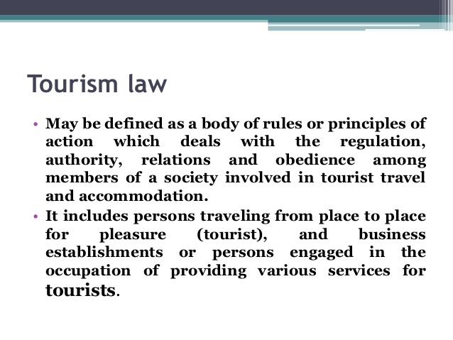 france tourist law
